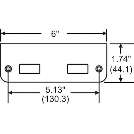 Strybuc STRIKE C-CASSETTE LIPPED 1.75 857-10116